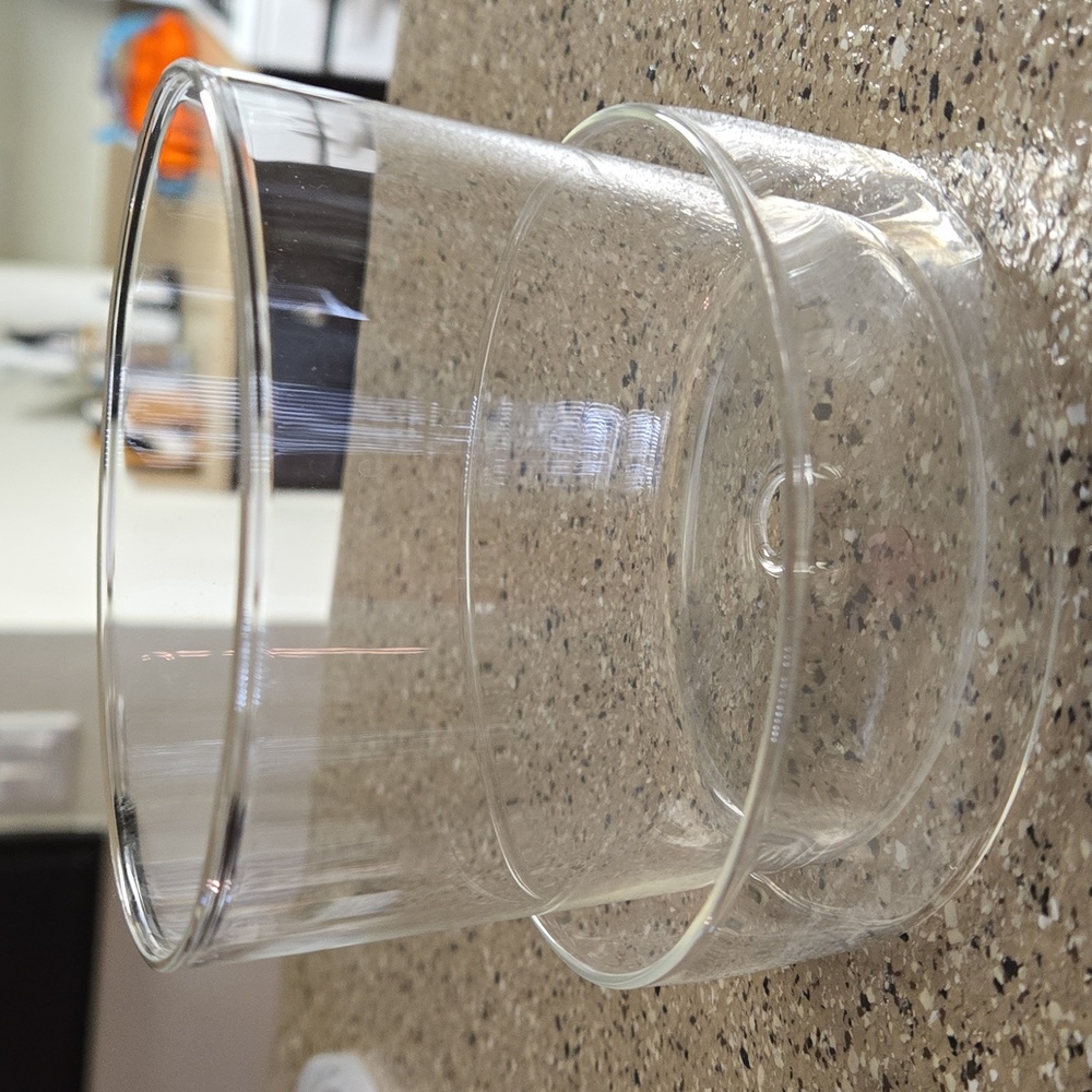 Glass 4-inch planter by Sheer Pots